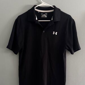 Under Armour Men's Classic Black Polo